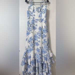 YUMI KIM size:S color: Positano Blue style: Maxi dress